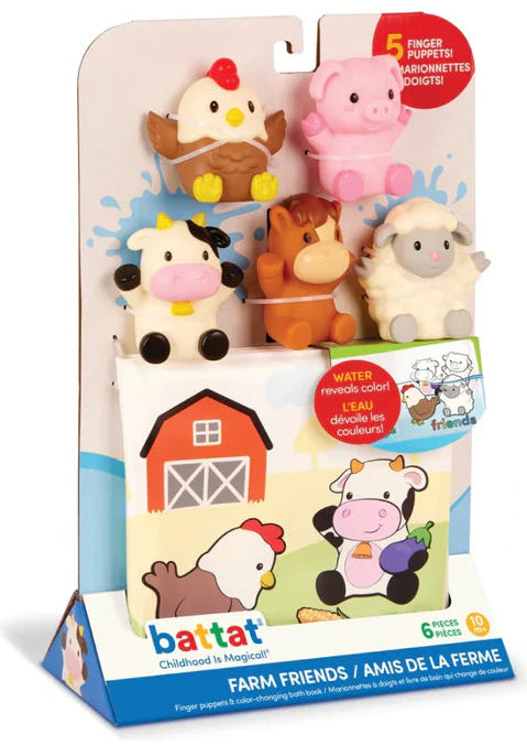 Battat Finger Puppets & Book