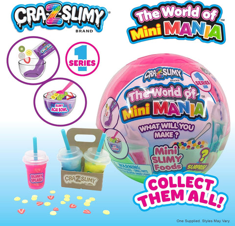 Cra-Z-Slimy World of Mini Mania Surprise Ball