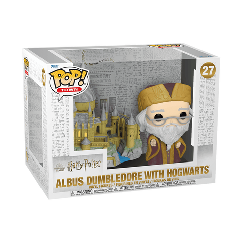 Funko Pop! Harry Potter and the Sorcerer's Stone 20th Anniversary Dumbledore with Hogwarts