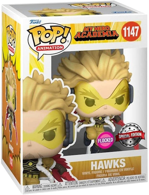 Funko Pop! Animation My Hero Academia Hawks (Flocked) Special Edition