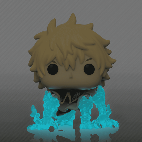 Funko Pop! Animation Black Clover Luck Voltia Glow in the Dark Exclusive