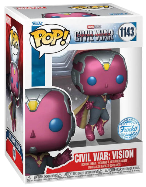 Funko Pop! Marvel Captain America Civil War Vision