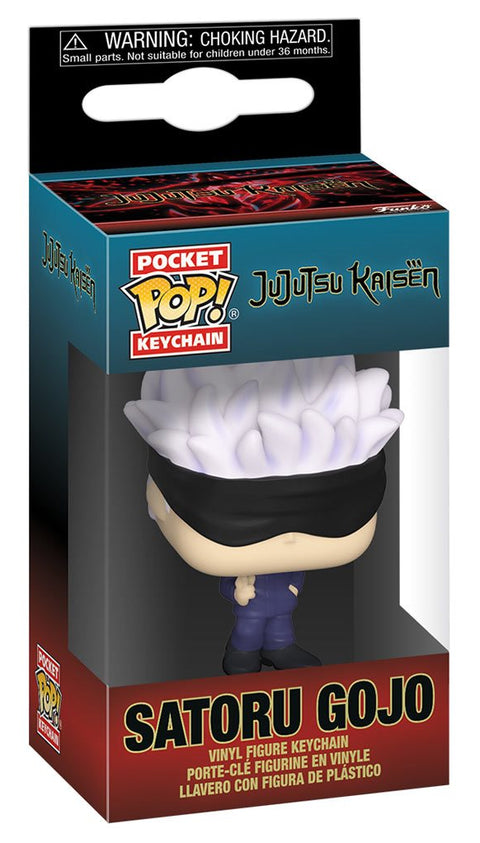 Funko Pocket Pop! Jujutsu Kaisen Satoru Gojo Key Chain