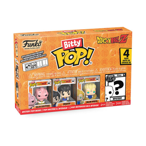 Funko Pop! Dragon Ball Z Kid Buu Bitty Pop! Mini-Figure 4-Pack Specialty Series