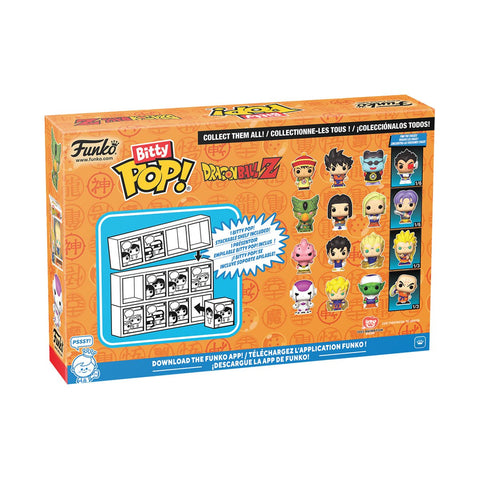 Funko Pop! Dragon Ball Z Frieza Bitty Pop! Mini-Figure 4-Pack Specialty Series