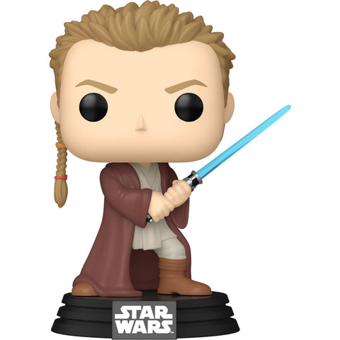 Funko Pop! Star Wars: Episode I - The Phantom Menace Obi-Wan with Light Saber (Young)