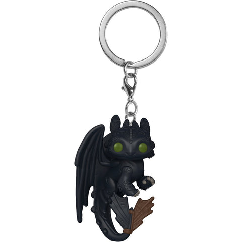 Funko Pocket Pop! How to Train Your Dragon Live Action Toothless Key Chain