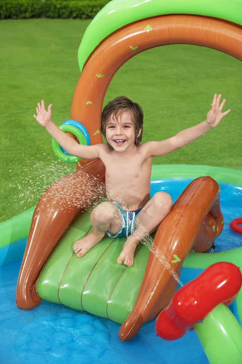 Bestway Friendly Woods Pool Play Center 295x199x130cm