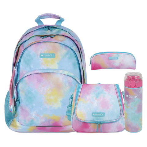 Gabol Mystic 3 Parts Backpack 44cm School Set