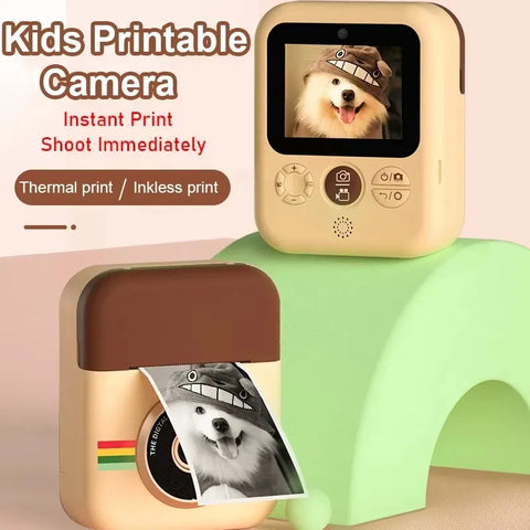 Kids Digital Instant Print Camera 2.4 Inch Screen