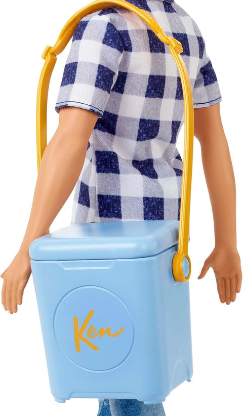 Barbie Blonde Ken Doll It Takes Two Camping Set