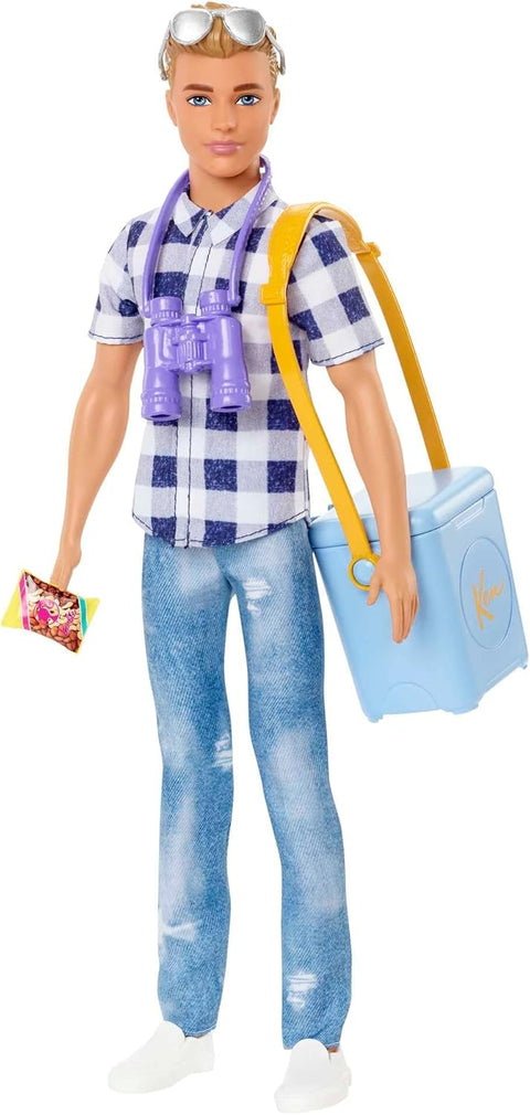 Barbie Blonde Ken Doll It Takes Two Camping Set
