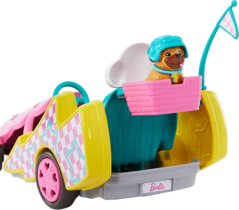 Barbie Stacie Doll with Go-Kart Car with Rolling Wheels