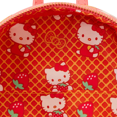 Loungefly Sanrio Hello Kitty Breakfast Waffle Mini Backpack