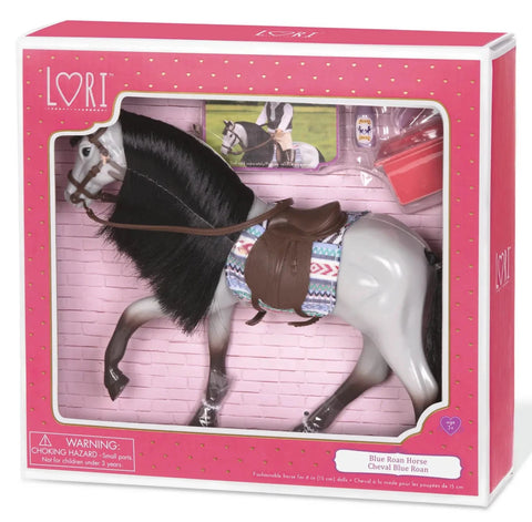 Lori Blue Roan Horse for 15cm Dolls