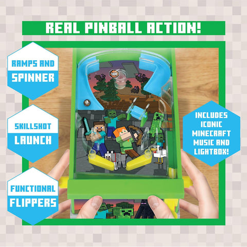 Ambassador Games Minecraft Mini Arcade Pinball