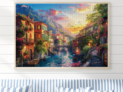 Anatolian Puzzle Mediterranean Village 2000 Pieces