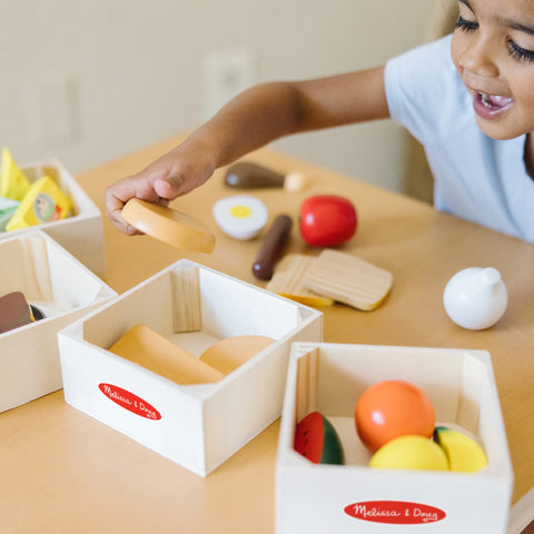 Melissa & Doug Groups Wooden Play Food