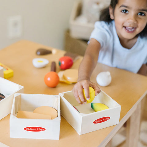 Melissa & Doug Groups Wooden Play Food
