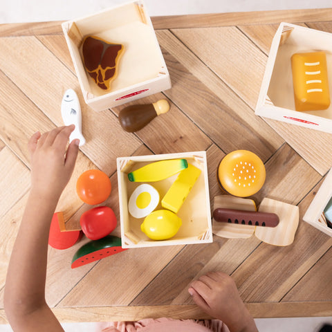 Melissa & Doug Groups Wooden Play Food