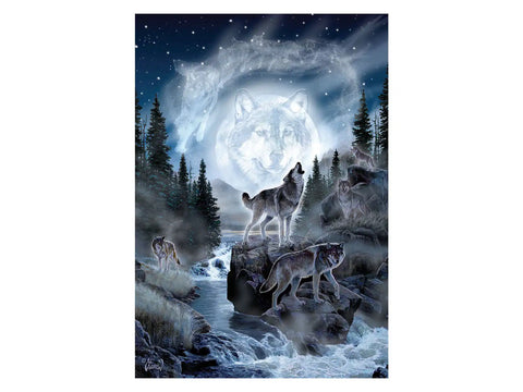 Anatolian Puzzle Moon Wolf 500 Pieces