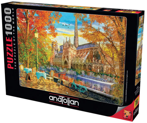Anatolian Puzzle Notre Dame Autumn 1000 Pieces