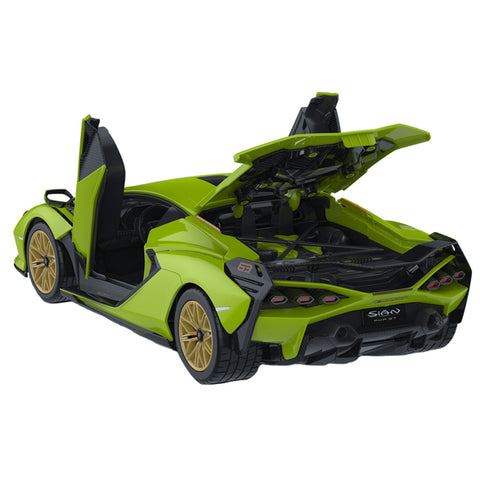 Rastar 1:18 Lamborghini Sian Building Kit R/C 72 Pieces