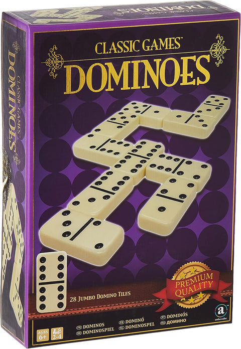 Ambassador Games Classic Games Double-6 Dominoes