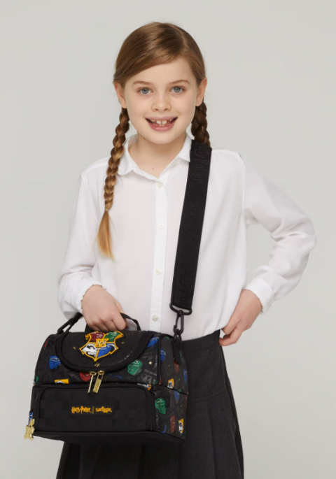 Smiggle Harry Potter Double Decker Large Lunch Bag With Strap