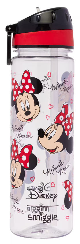 Smiggle Minney Mouse Water Bottle 650ml – PlayBox