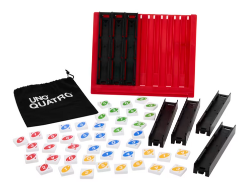 Mattel Games UNO Quatro Game