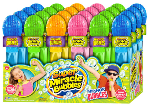 Jaru Super Miracle Bubbles Hip Hop Bubbles Assorted