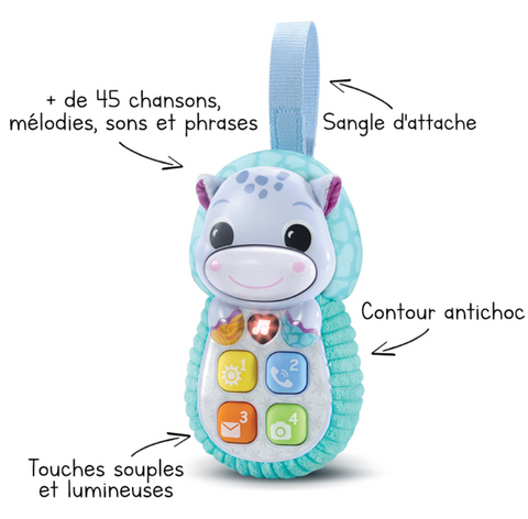 VTech Allô Bébé Toudoux Bleu