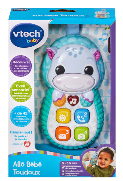 VTech Allô Bébé Toudoux Bleu