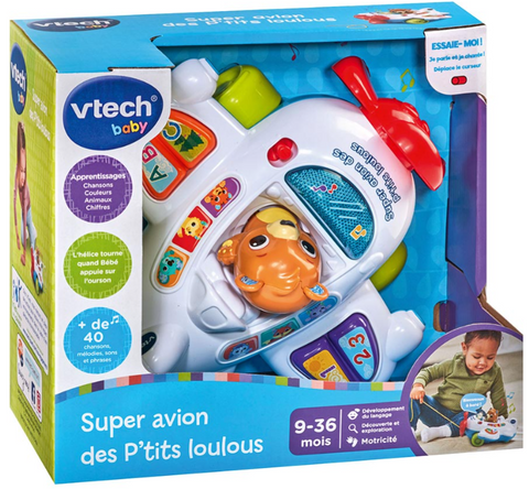 VTech Super Avion Des P'tits Loulous