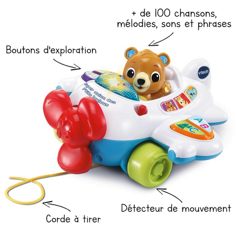 VTech Super Avion Des P'tits Loulous