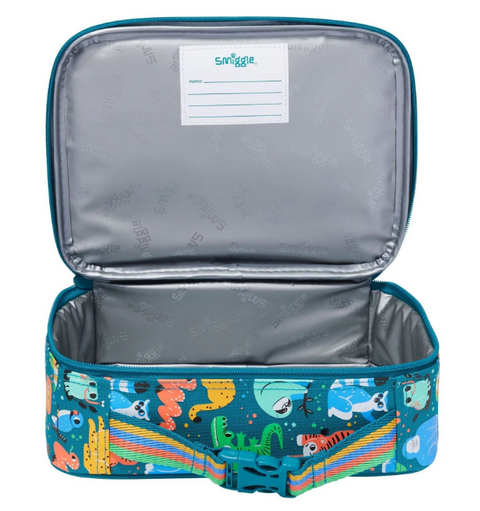 Smiggle Green Big Dreams Teeny Tiny Square Lunch Bag