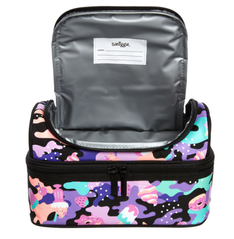 Smiggle Ice Cream Hide Double Decker Lunch Bag