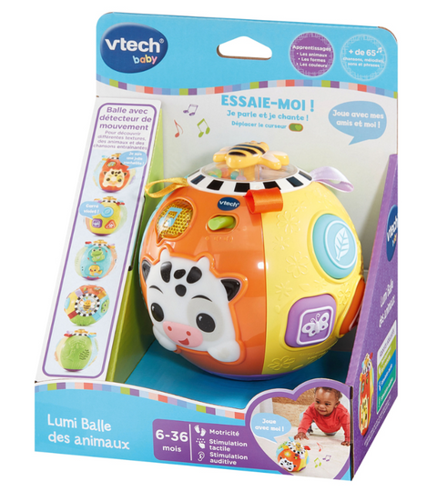 VTech Lumi Balle Des Animaux
