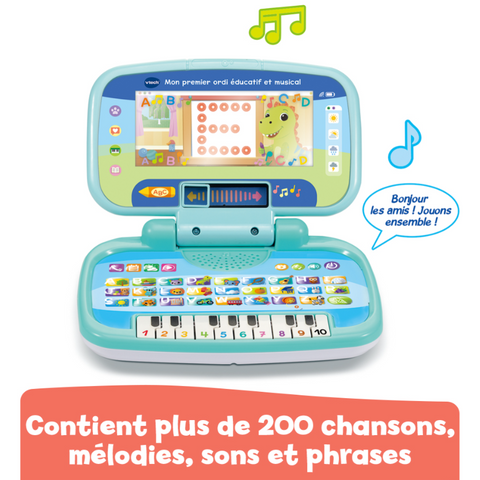 VTech Mon Premier Ordi Éducatif et Musical