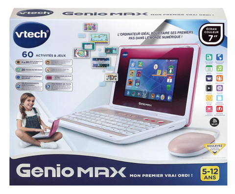 VTech Genio Max Laptop Rose