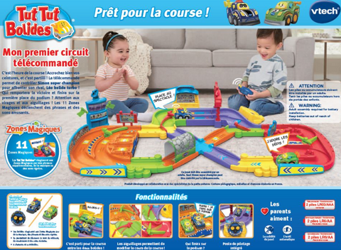 Tut Tut Bolides Mon Premier Circuit Télécommandé
