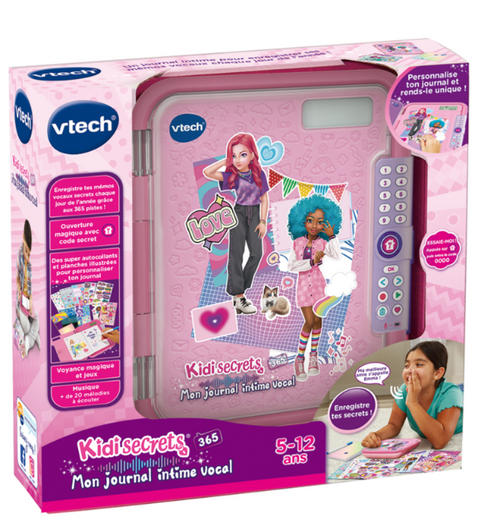 VTech KidiSecrets 365 Mon Journal Intime Vocal