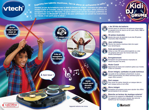 VTech Kidi DJ Drums French