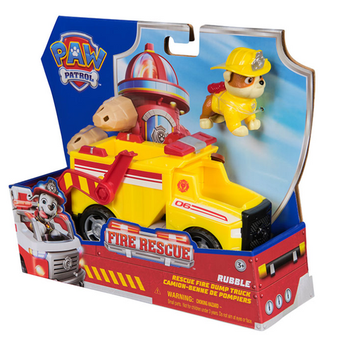 Paw Patrol Fire Rescue Large Vehicle Assorted