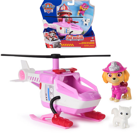 Paw Patrol Fire Rescue Large Vehicle Assorted