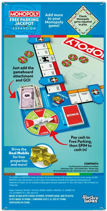 Monopoly Free Parking Jackpot