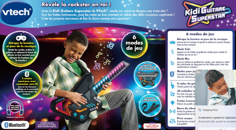 VTech Kidi Guitare Superstar