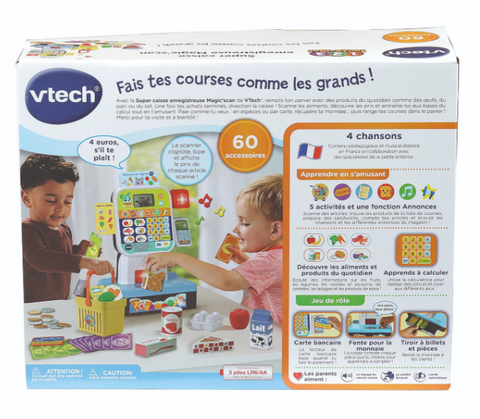 VTech Super Caisse Enregistreuse Magic'scan