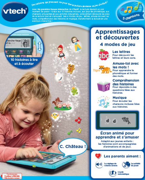 VTech Ma Première Liseuse Interactive
